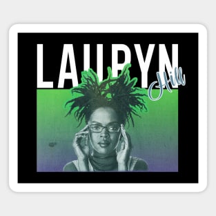 Vintage Bootleg Lauryn Hill - Halftone Magnet